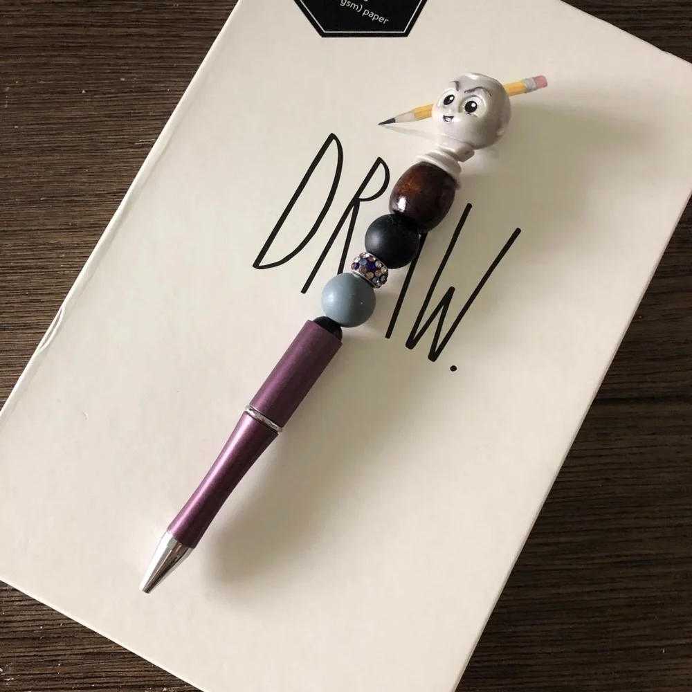 Disney Doorables: Haunted Mansion: Ned Nub handmade beaded pen